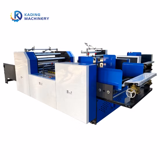 Máquina automática de laminação de filme com faca quente de alta velocidade